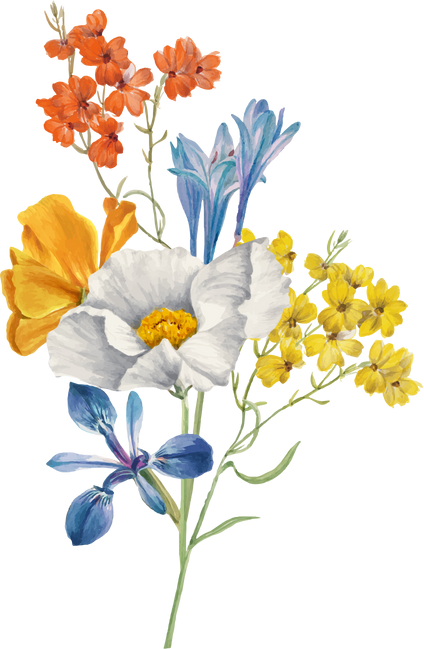 vintage spring flower